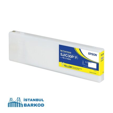 Epson Tm-C7500g modeline ait SJIC30P-Y Yellow renk kartuş.