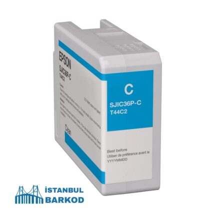 Epson Colorworks SJIC36P-C Cyan Renk Kartuş