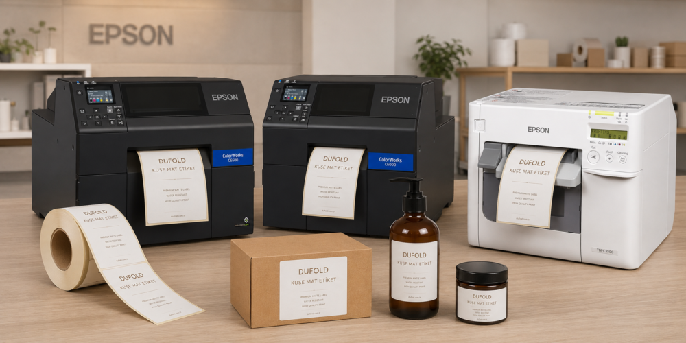 Epson colorworks etiketleri